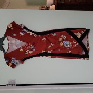 Xs Crave Fame Floral Dress